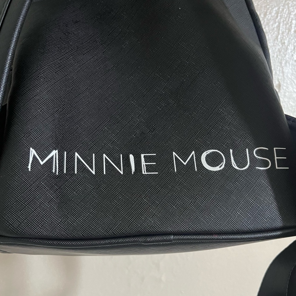 Disney Parks Loungefly Minnie Eyelash Backpack - Picture 4 of 4